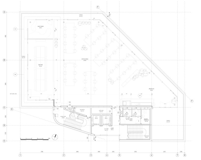 stiff + trevillion: fruit towers + innocent office design