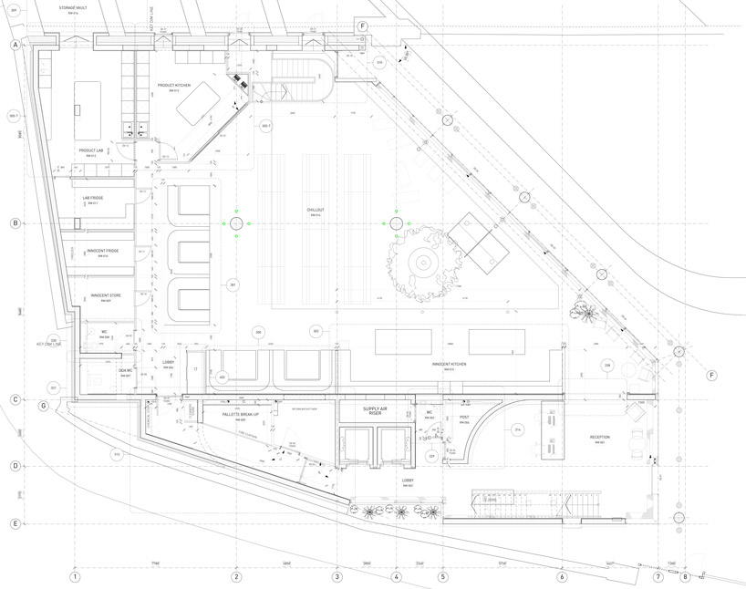 stiff + trevillion: fruit towers + innocent office design