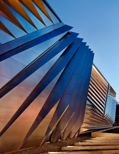 zaha hadid: eli and edythe broad art museum at MSU opens