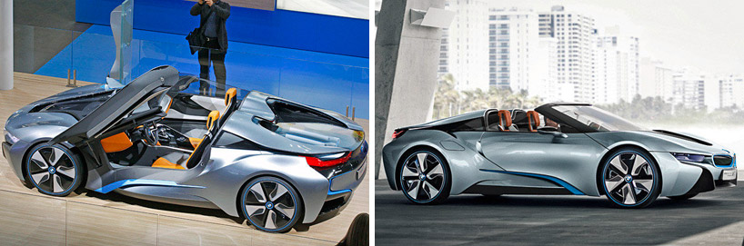 BMW i3 electric concept car premiers in north america 