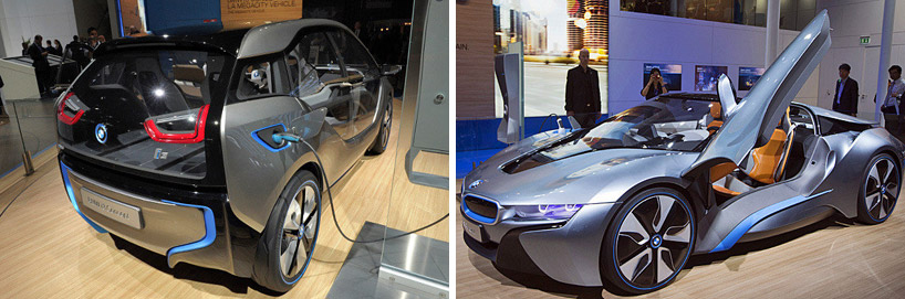 BMW i3 electric concept car premiers in north america 