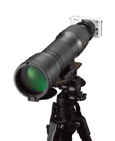 nikon mirrorless camera fieldscope attachment