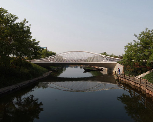 HHD_FUN: pedestrian bridge in rizhao, china