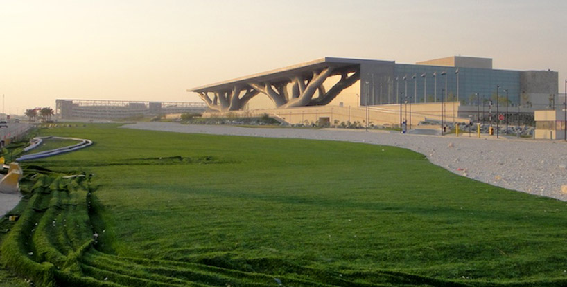 qatar national convention centre in doha by arata isozaki and RHWL  architects