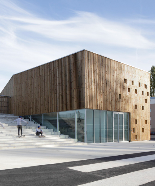 ateliers o-s architectes: cultural center in nevers, france
