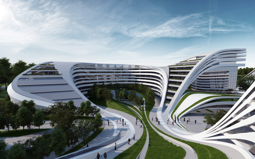 zaha hadid: beko masterplan in belgrade