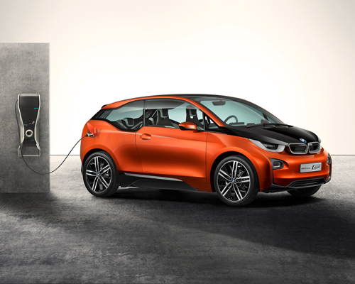 BMW i3 electric concept car premiers in north america 