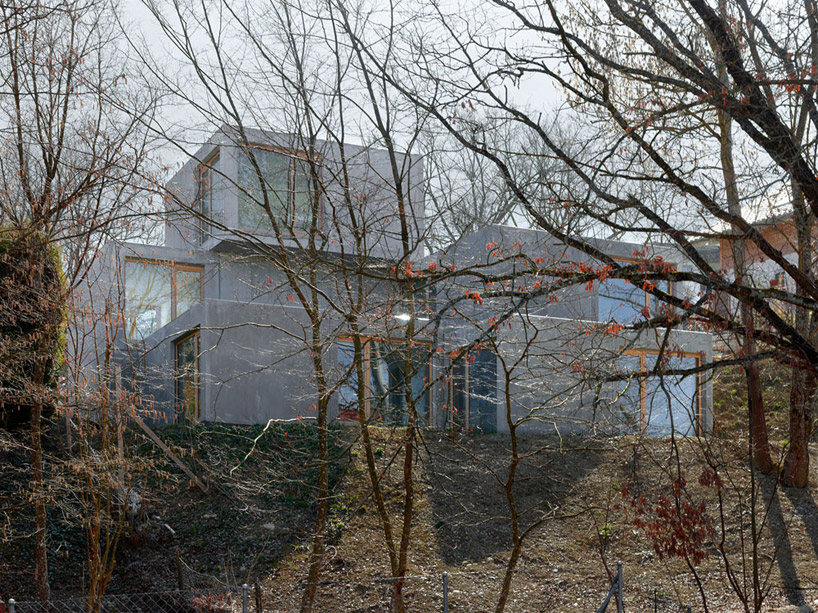 prefab house in collonges by pierre alain dupraz architects