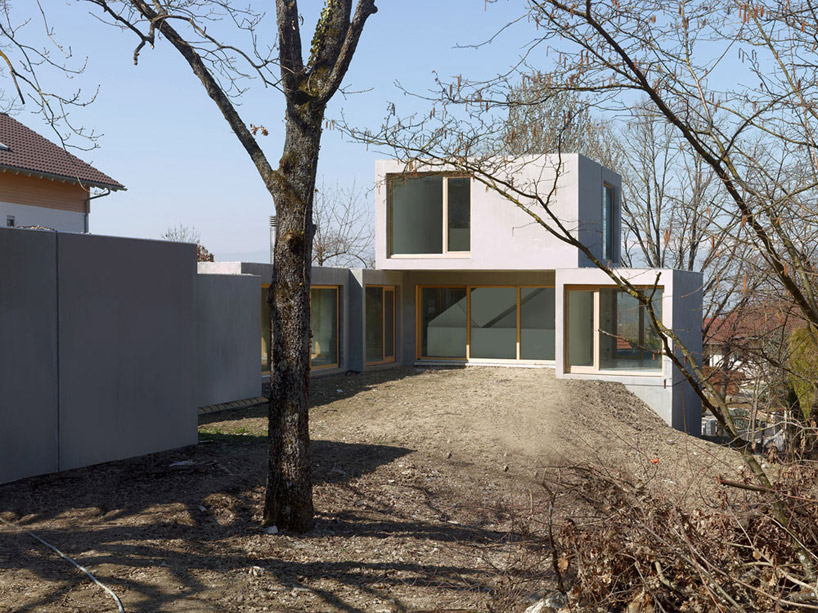 prefab house in collonges by pierre alain dupraz architects