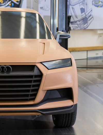 behind the scenes at the AUDI concept design studio 