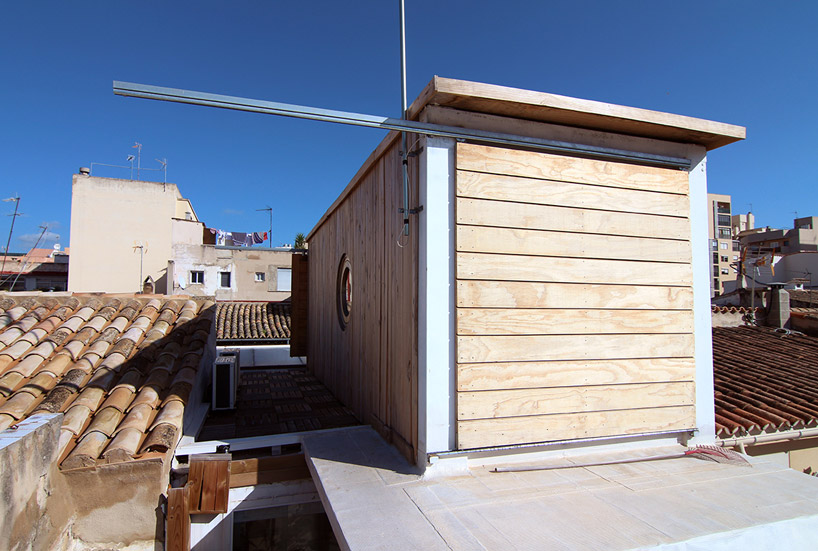 shipping container bed + breakfast in majorca by espai fly