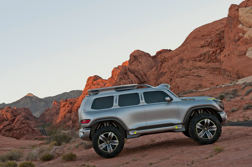 mercedes benz ener G force fuel cell concept