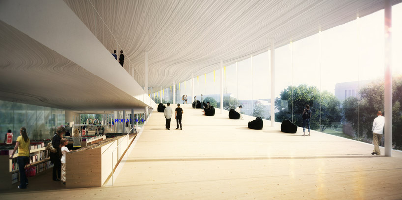 kubota & bachmann architects + martinez: helsinki central library proposal