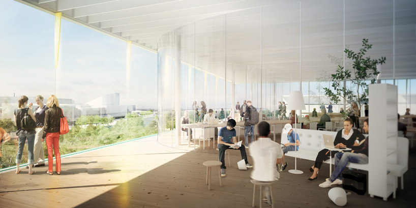 kubota & bachmann architects + martinez: helsinki central library proposal