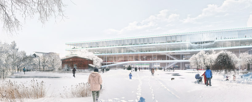 kubota & bachmann architects + martinez: helsinki central library proposal
