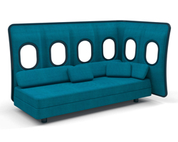 furniture made from salvaged aircraft material by marc venot