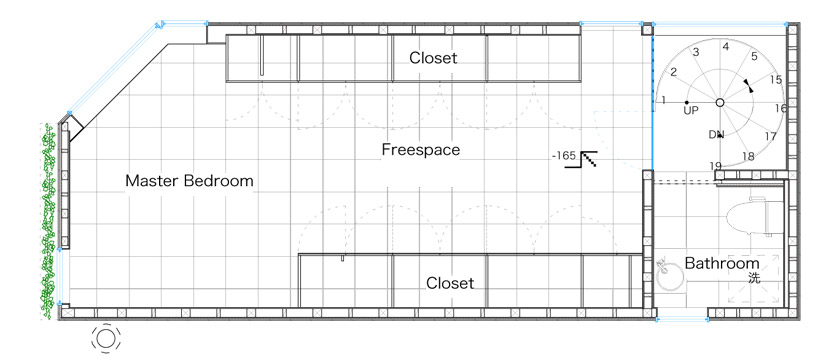LEVEL architects: house in monzennakacho