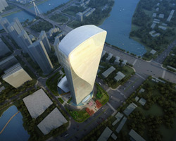 adrian smith + gordon gill: qintai international tower, wuhan
