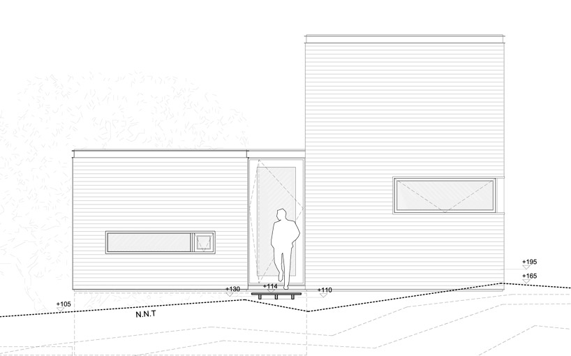 emA arquitectos: pangal refuge, chile