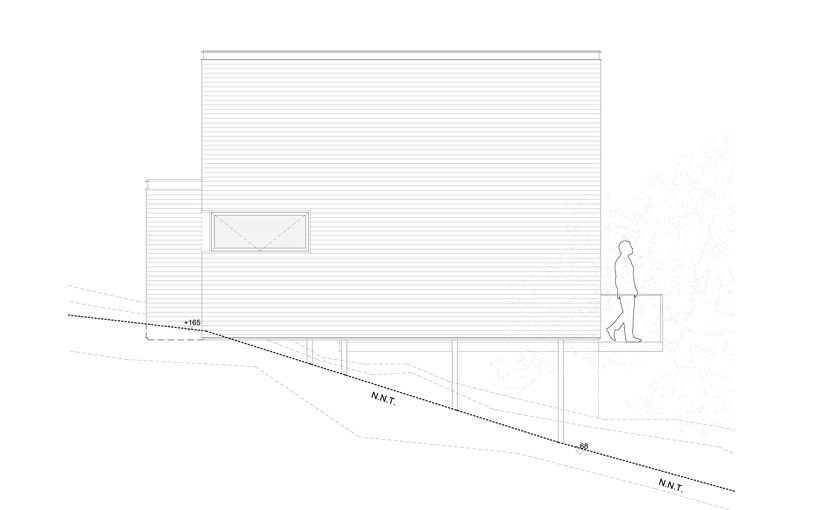 emA arquitectos: pangal refuge, chile