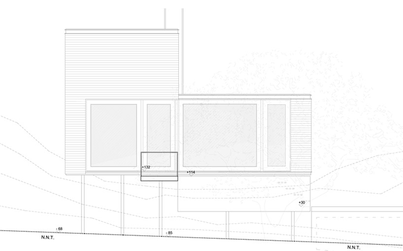 emA arquitectos: pangal refuge, chile