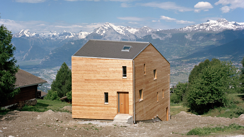 slope1 wooden house on the slope by lx1 architects