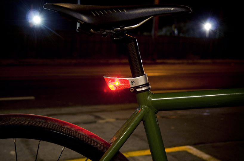 sparse aluminum LED bicycle lighting