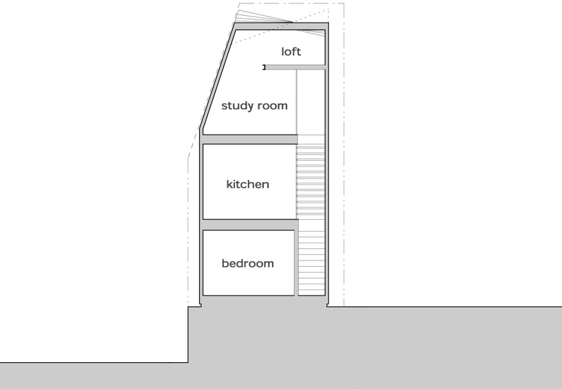 tokyo steel house by MDS built from a system of metal plates