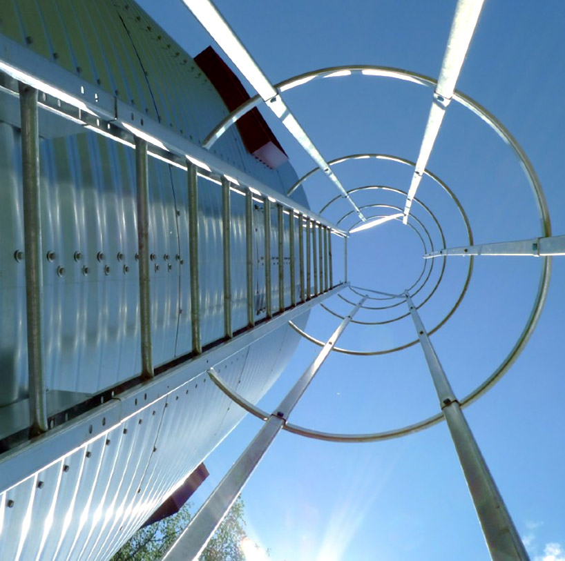 syllogie inhabitable silo by antoine pradels and gregoire chombard