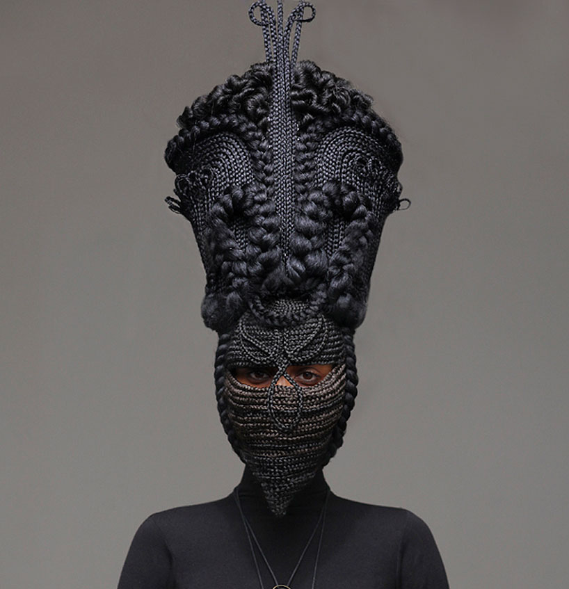 hair sculptures by tresse agoche