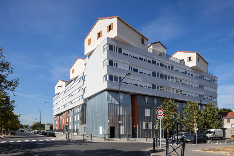 maison edouard francois: urban collage social housing