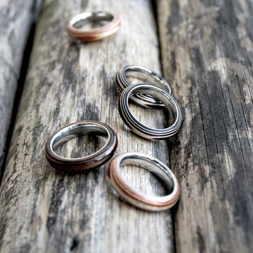 second life wooden rings by moissue at designboom shop