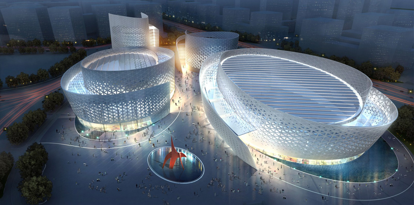 fuksas: chengdu tianfu cultural and performance centre, china