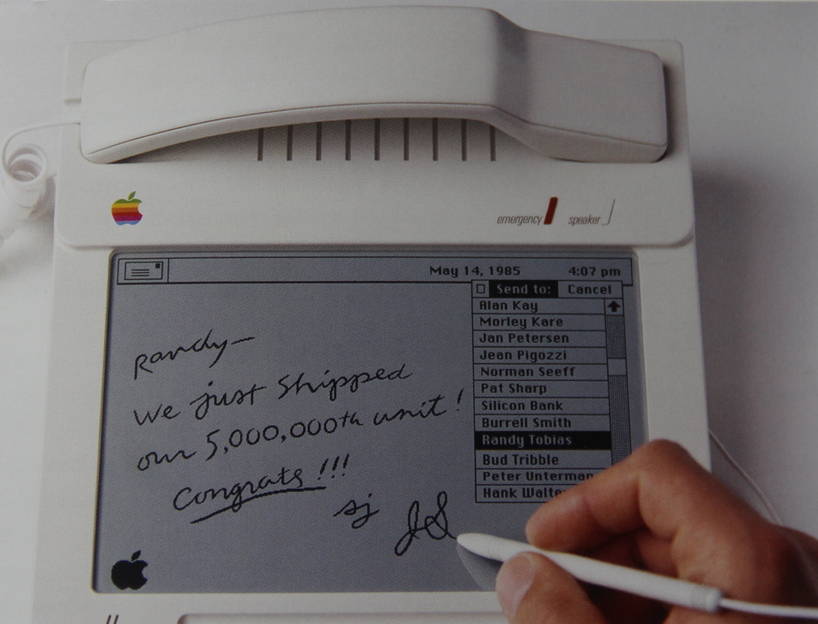 hartmut esslinger's early apple computer and tablet designs