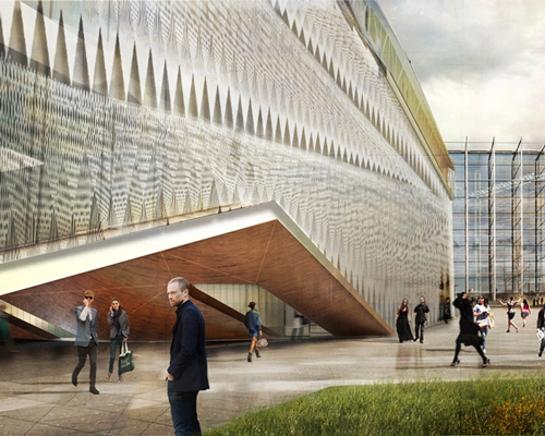 helsinki central library proposal by bam!