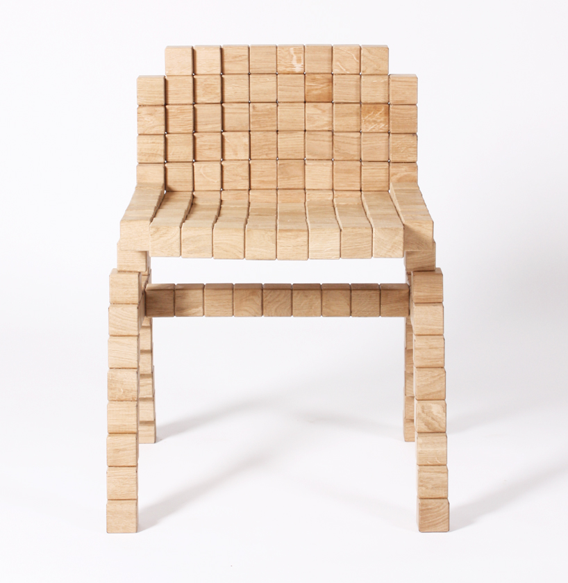 erik stehmann: blocks collection   wooden pixel furniture