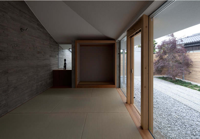 nks architects: broken pitched roof house, japan