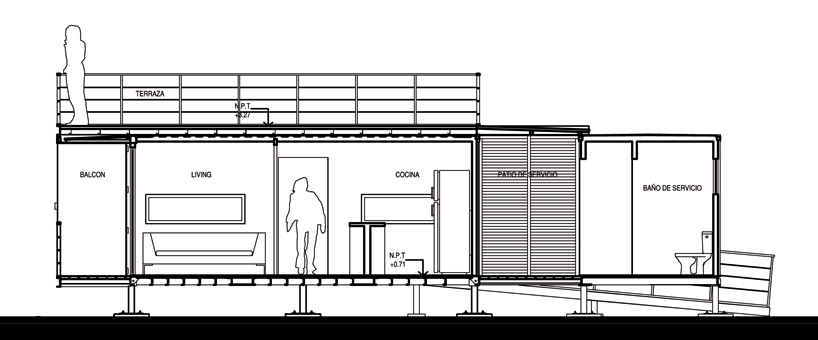 ARQtainer: liray house, chile
