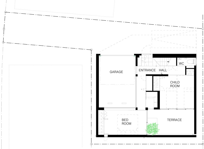 apollo architects and associates: dent   a house for a dentist
