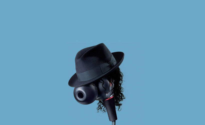 music icons as earbuds by welcomm for sony