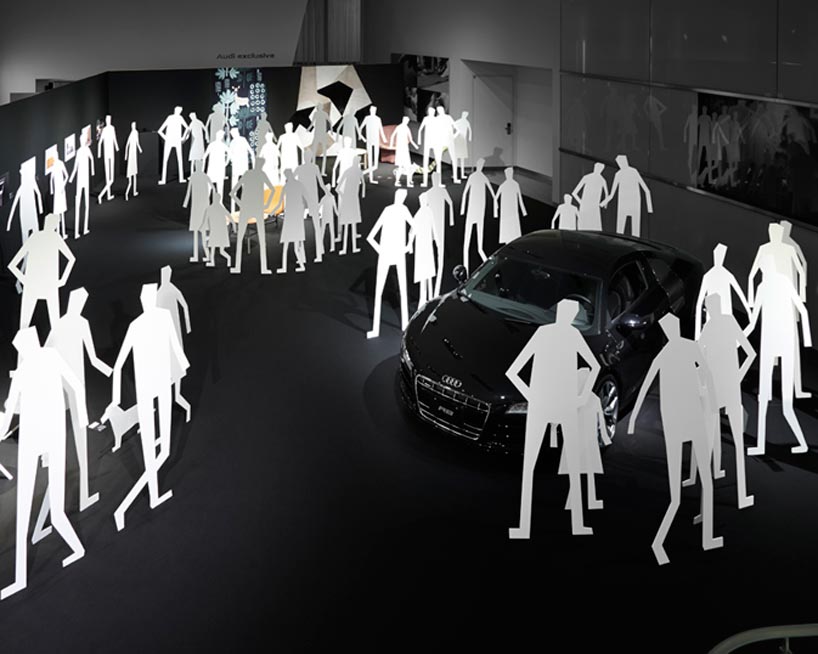 elle decor international design award exhibition concept by nendo