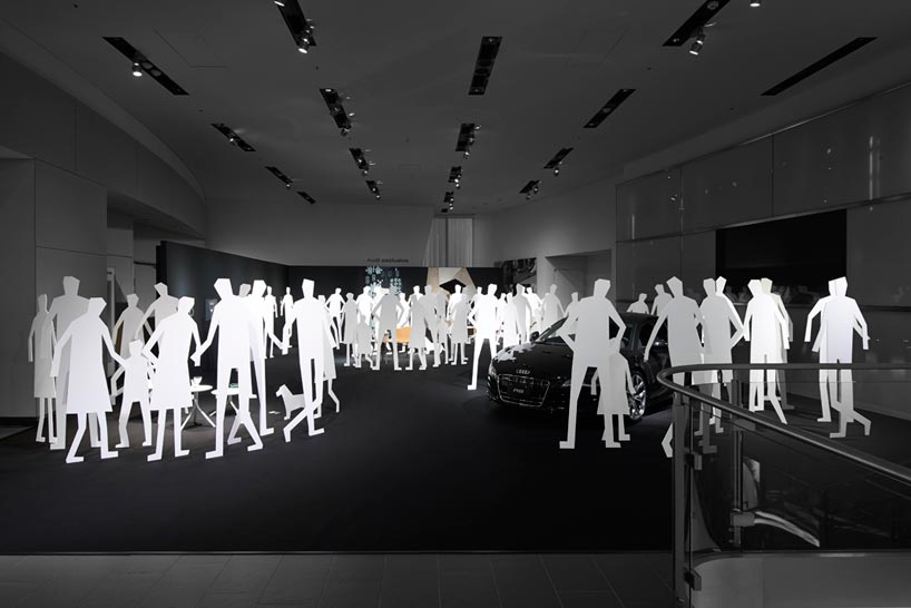 elle decor international design award exhibition concept by nendo