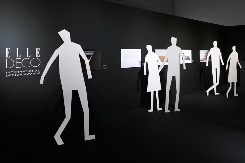 elle decor international design award exhibition concept by nendo