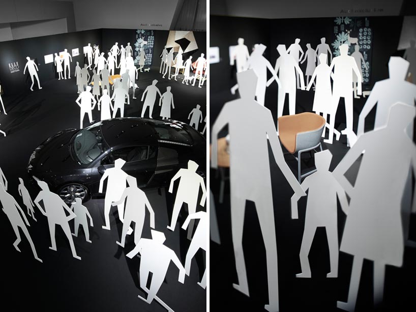elle decor international design award exhibition concept by nendo
