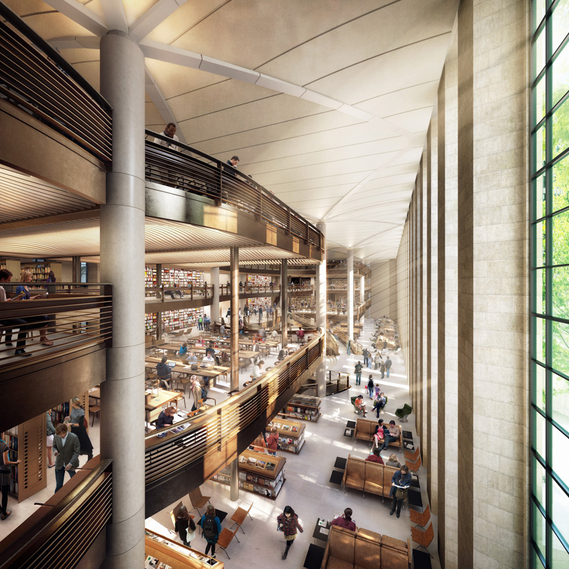 foster + partners: new york public library plans revealed