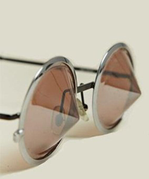 issey miyake's conical sunglasses