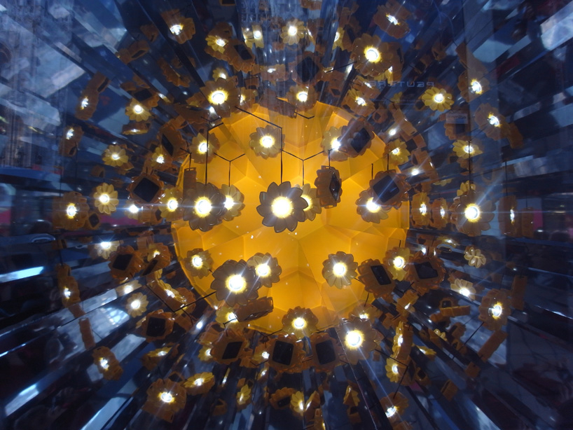 Olafur Eliasson S Little Sun Window Display At La Rinascente Milan Olafur Eliasson S Little Sun Window Display At La Rinascente