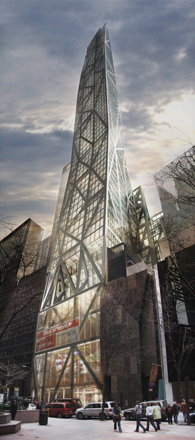 jean nouvel: tower verre MoMa extension