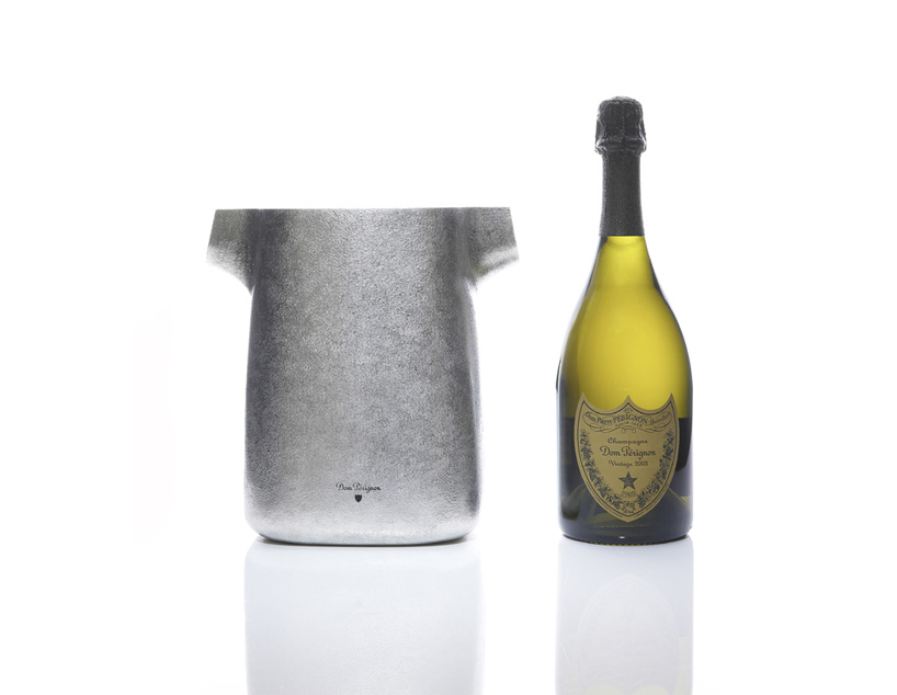 marc newson kyoto champagne cooler for dom perignon