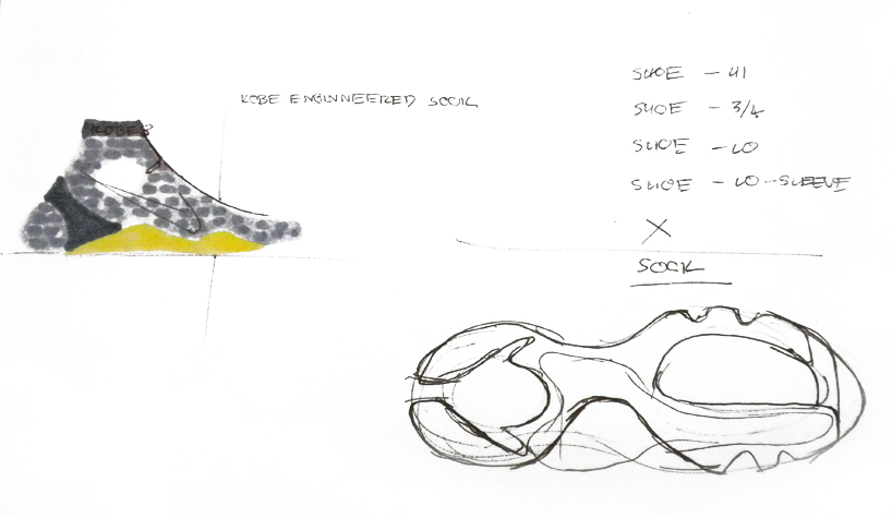 NIKE kobe 8 system design process